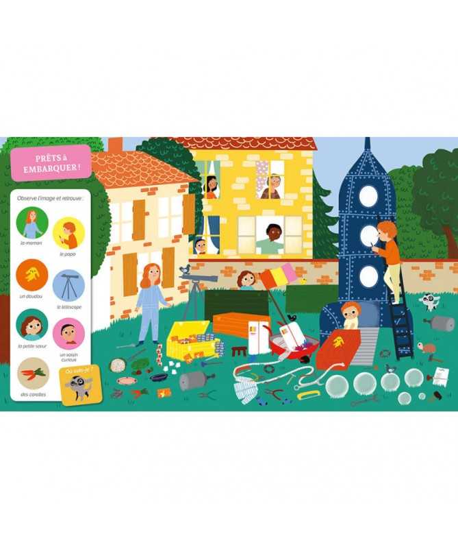 Cherche et trouve des tout petits - L'incroyable voyage dans l'espace Cherche et trouve des tout petits - L'incroyable voyage dans l'espace