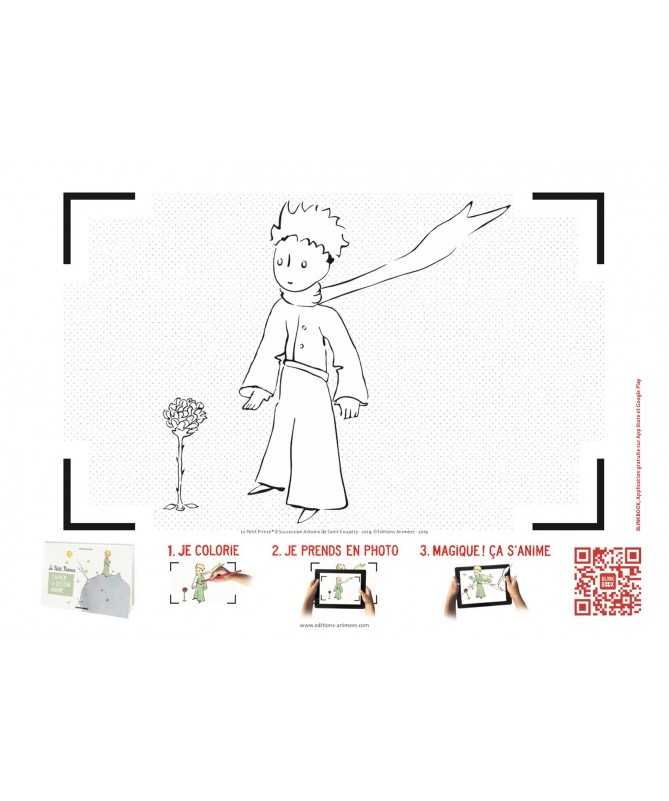 Coloriage animé - Le Petit Prince Coloriage animé - Le Petit Prince