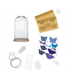Cloche lumineuse - Papillons à créer
