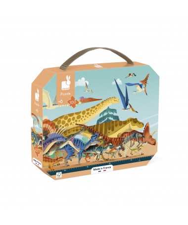 Puzzle panoramique Dino (100 pcs)