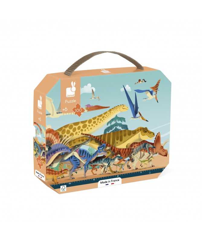 Puzzle panoramique Dino (100 pcs)