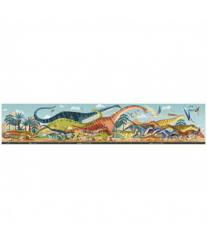 Puzzle panoramique Dino (100 pcs)