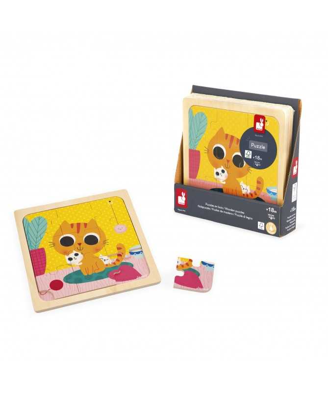 Puzzle bois - Chat Peanut Puzzle bois - Chat Peanut