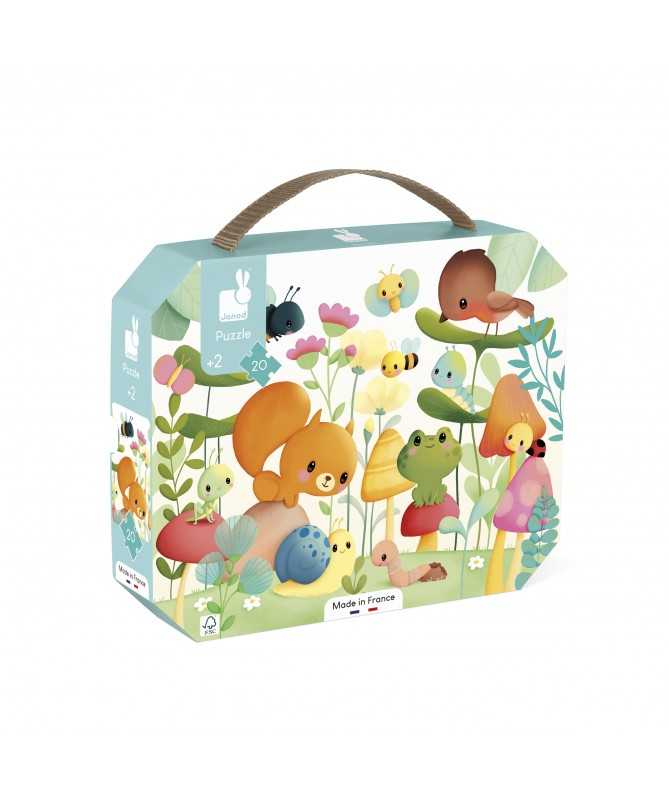 Puzzle - Les compagnons du jardin (20 pcs) Puzzle - Les compagnons du jardin (20 pcs)