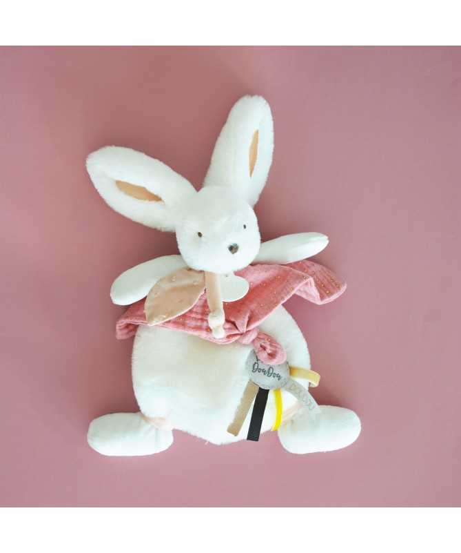 Happy Boho - Doudou Lapin rose Happy Boho - Doudou Lapin rose
