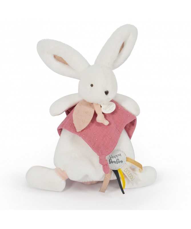 Happy Boho - Doudou Lapin rose