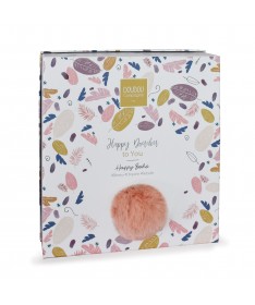 Happy Boho - Doudou Lapin rose