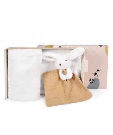 Plaid et Doudou - Happy Wild - Coffret naissance