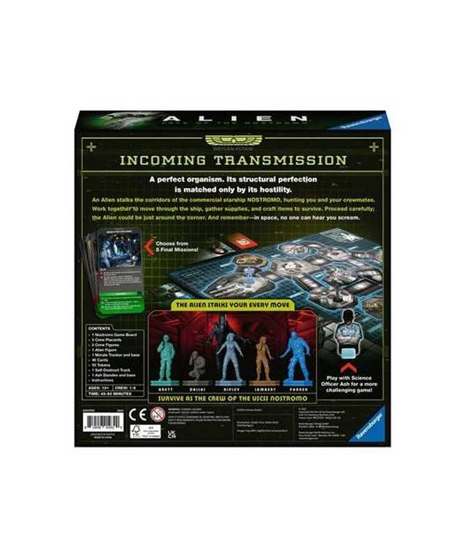 Alien Le Destin du Nostromo Coopération Baraka Jeux