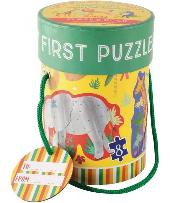 Mon premier puzzle en tube - Jungle (3,4,6 et 8 pcs) Mon premier puzzle en tube - Jungle (3,4,6 et 8 pcs)