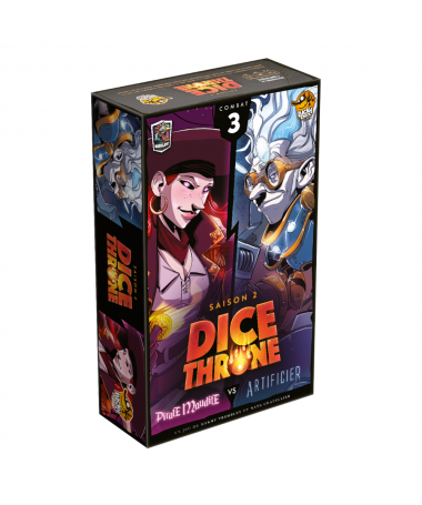 Dice Throne S2 - Pirate Maudite VS Artificier