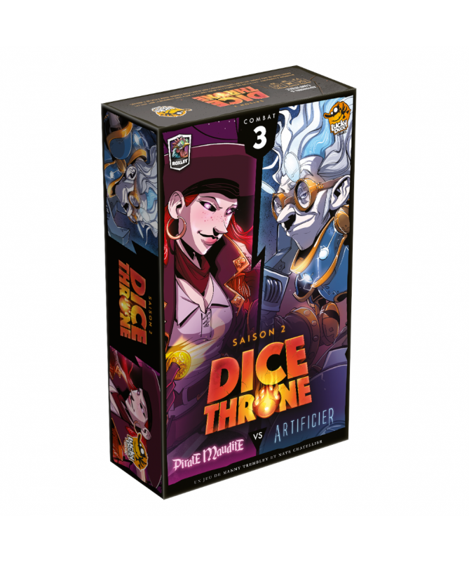 Dice Throne S2 - Pirate Maudite VS Artificier Dice Throne S2 - Pirate Maudite VS Artificier