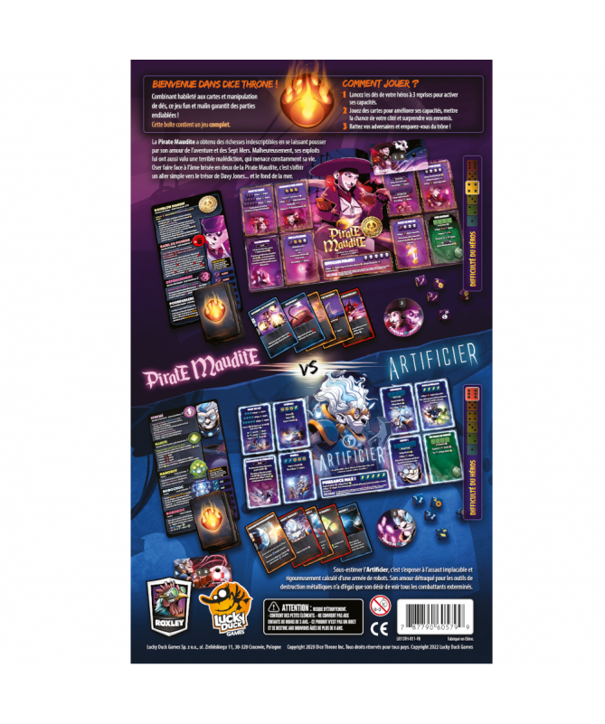 Dice Throne S2 - Pirate Maudite VS Artificier Dice Throne S2 - Pirate Maudite VS Artificier
