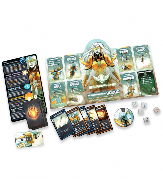 Dice Throne S2 - Séraphine VS Reine Vampire Dice Throne S2 - Séraphine VS Reine Vampire