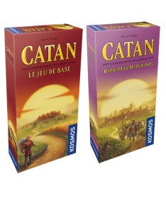 Pack Catan ext. pour 5/6 joueurs Barbares & Marchands