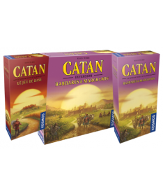 Pack Catan ext. 5/6 joueurs + Barbares & Marchands