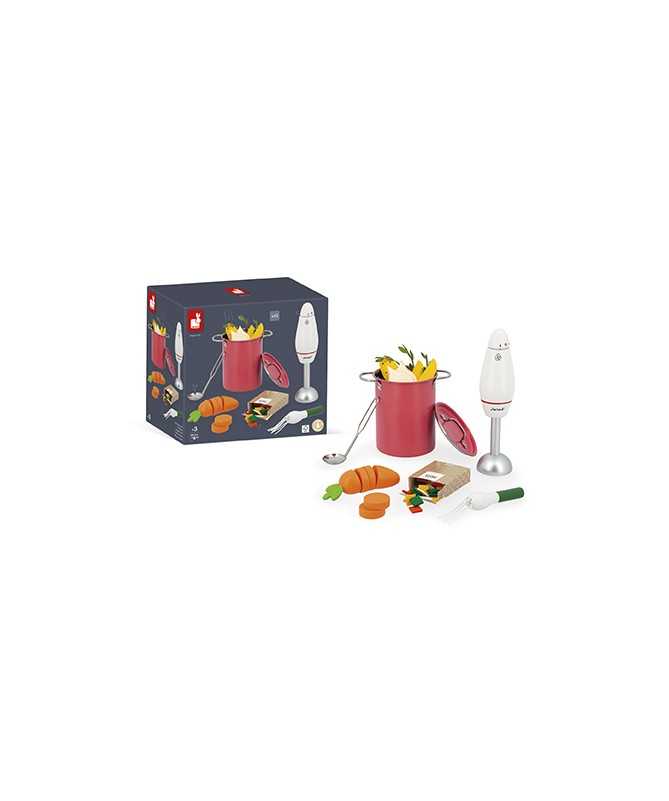 Set de soupe en bois Set de soupe en bois
