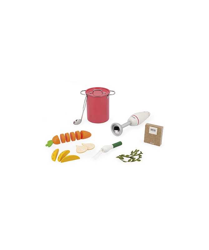 Set de soupe en bois Set de soupe en bois