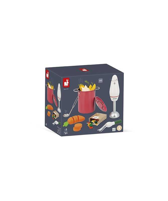 Set de soupe en bois Set de soupe en bois
