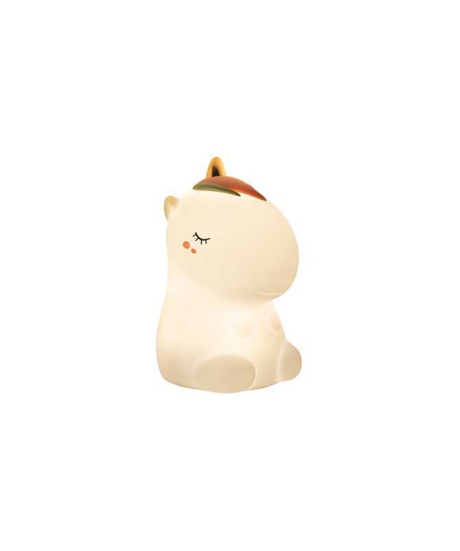 Veilleuse en silicone souple - Cosmo Licorne blanc Veilleuse en silicone souple - Cosmo Licorne blanc