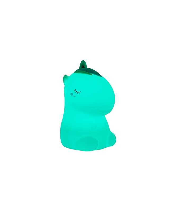 Veilleuse en silicone souple - Cosmo Licorne blanc Veilleuse en silicone souple - Cosmo Licorne blanc