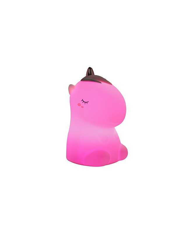 Veilleuse en silicone souple - Cosmo Licorne blanc Veilleuse en silicone souple - Cosmo Licorne blanc