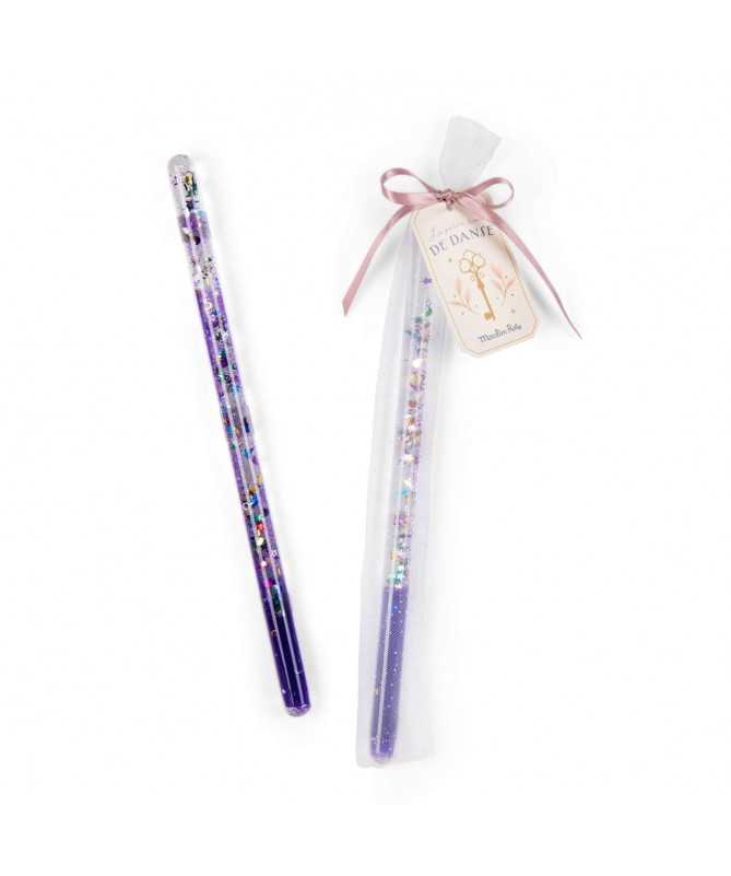Baguette magique violette - La petite école de danse (emb/6) Baguette magique violette - La petite école de danse (emb/6)