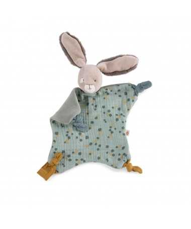 Doudou lapin sauge - Trois petits lapins