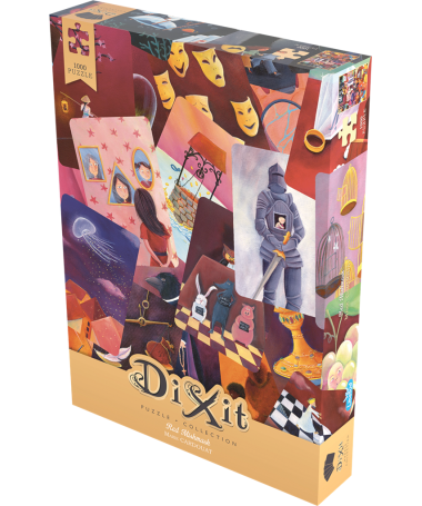 Puzzle Dixit - Red Mishmash (1 000 pcs)