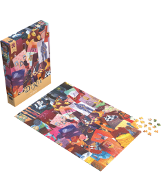 Puzzle Dixit - Red Mishmash (1 000 pcs)