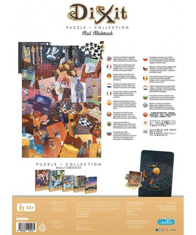Puzzle Dixit - Red Mishmash (1 000 pcs) Puzzle Dixit - Red Mishmash (1 000 pcs)