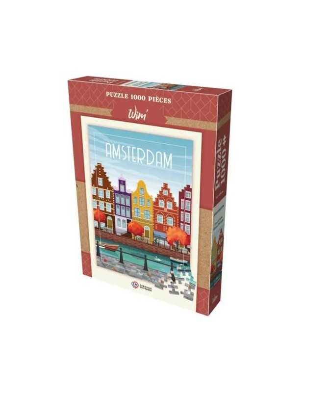 Puzzle Wim' - Amsterdam (1000 pcs)