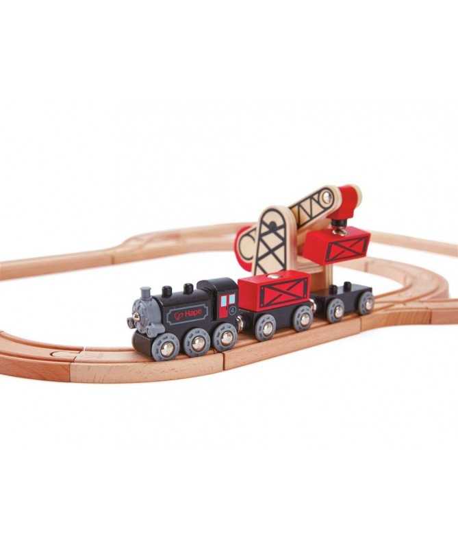 Circuit de train - Accessoire - Train de marchandises à vapeur