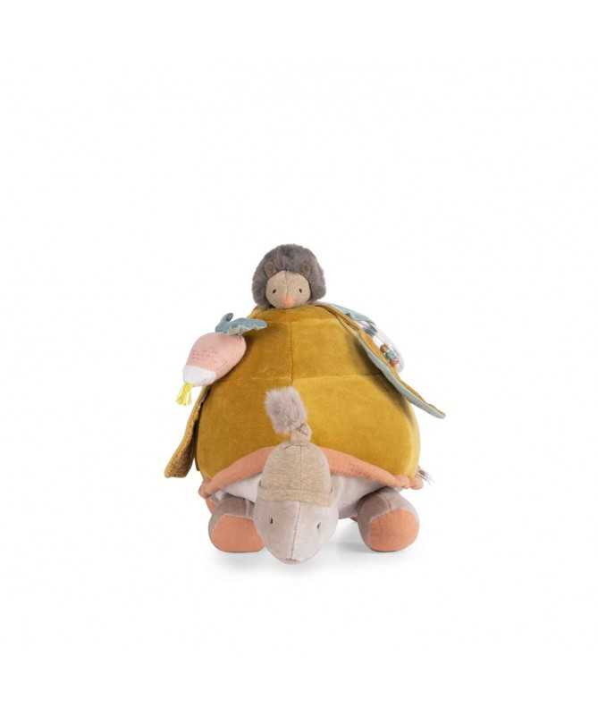 Grande tortue d'activités - Trois petits lapins Grande tortue d'activités - Trois petits lapins
