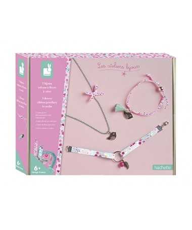 3 bijoux rubans à fleurs à créer