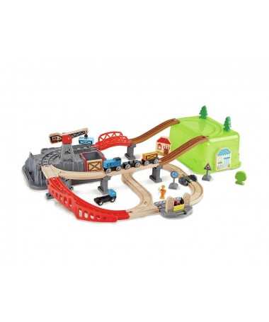 Coffret de train 2 en 1 - Construis ta ville