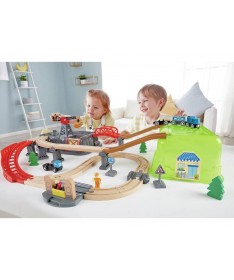 Coffret de train 2 en 1 - Construis ta ville