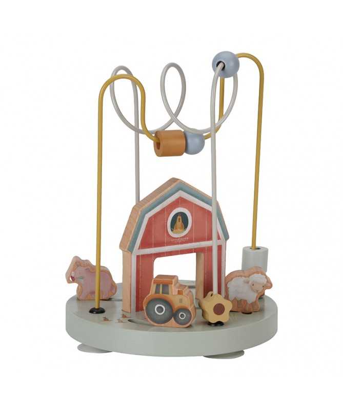 Boulier spirale en bois FSC - Little Farm