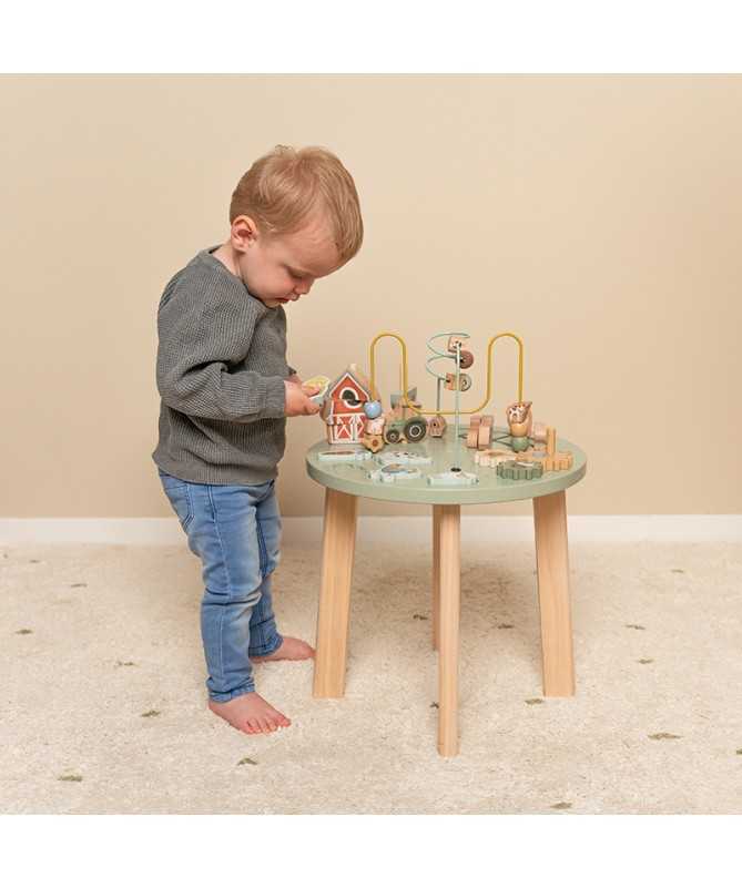 Table d'activités en bois FSC - Little Farm