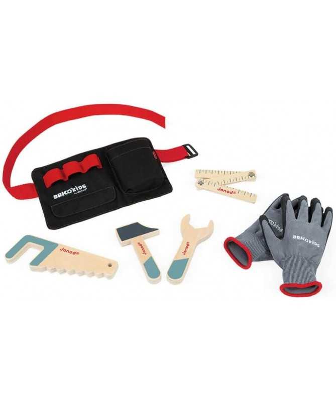 Ceinture Outils et Gants - Brico'kids Ceinture Outils et Gants - Brico'kids