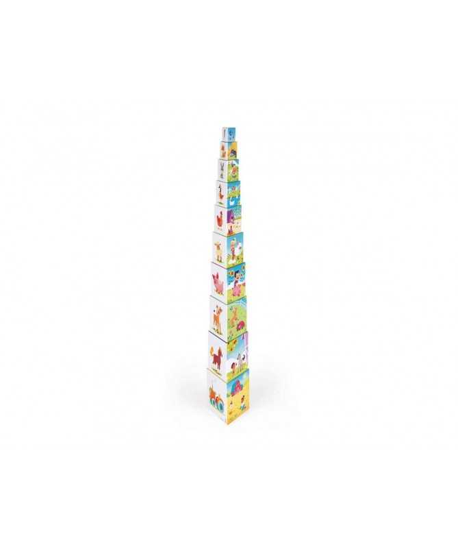Pyramide triangle - La vie à la ferme Pyramide triangle - La vie à la ferme