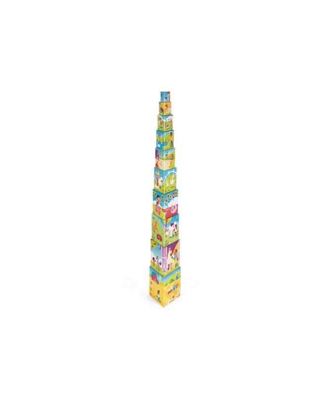 Pyramide triangle - La vie à la ferme Pyramide triangle - La vie à la ferme