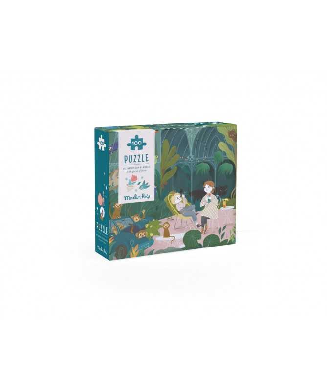 Puzzle - Au jardin des plantes (100 pcs)