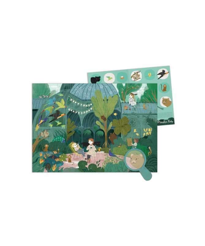 Puzzle - Au jardin des plantes (100 pcs)