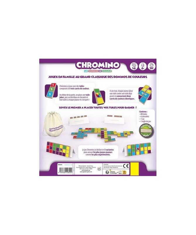 Chromino (Nouvelle Édition) - Pour commencer - Baraka Jeux