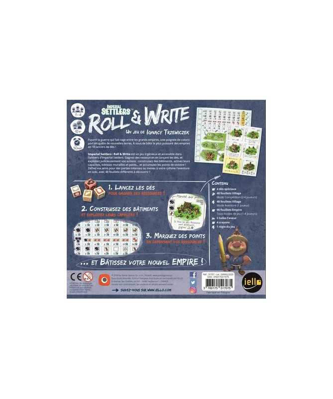 Imperial Settlers : Roll & Write