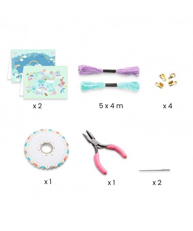 Bijoux Duo - Kumihimo Arc-enciel Bijoux Duo - Kumihimo Arc-enciel