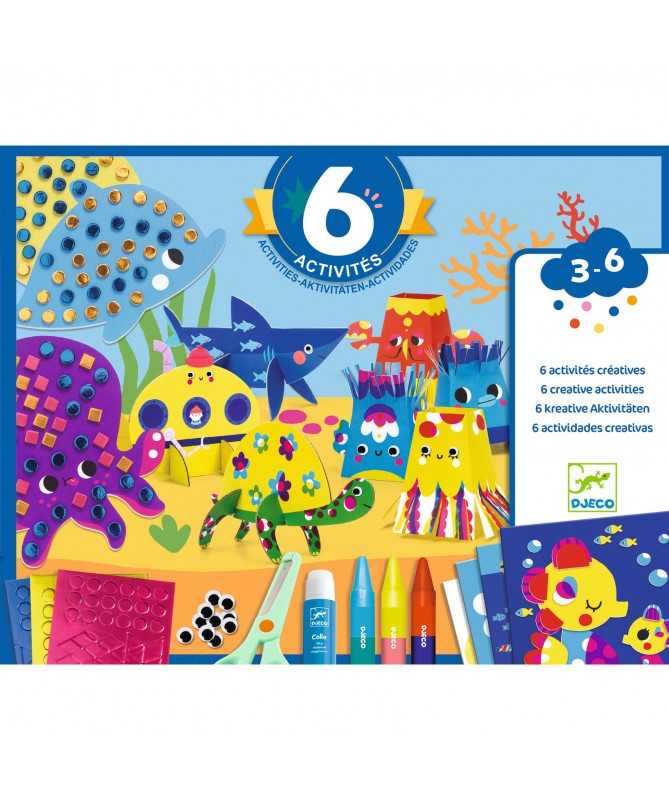 Coffret loisirs créatifs - 3 ans -La mer et ses plaisirs Coffret loisirs créatifs - 3 ans -La mer et ses plaisirs