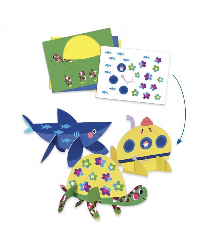 Coffret loisirs créatifs - 3 ans -La mer et ses plaisirs Coffret loisirs créatifs - 3 ans -La mer et ses plaisirs