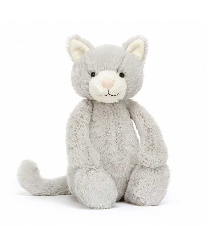 Peluche Chat - Bashful Grey Kitty Original Peluche Chat - Bashful Grey Kitty Original